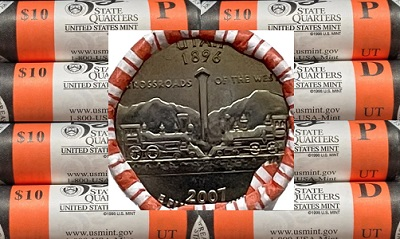 2007 Utah Quarters Uncirculated Rolls