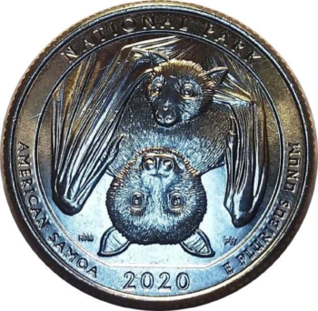 2020 American Samoa Quarter Error List: Rare Bat Quarters