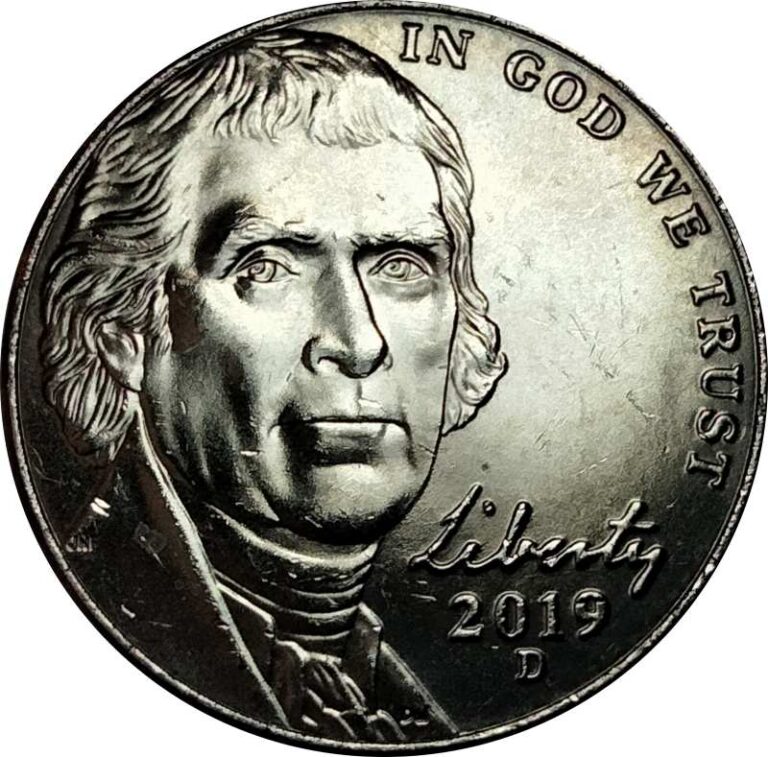 2019 Jefferson Nickel