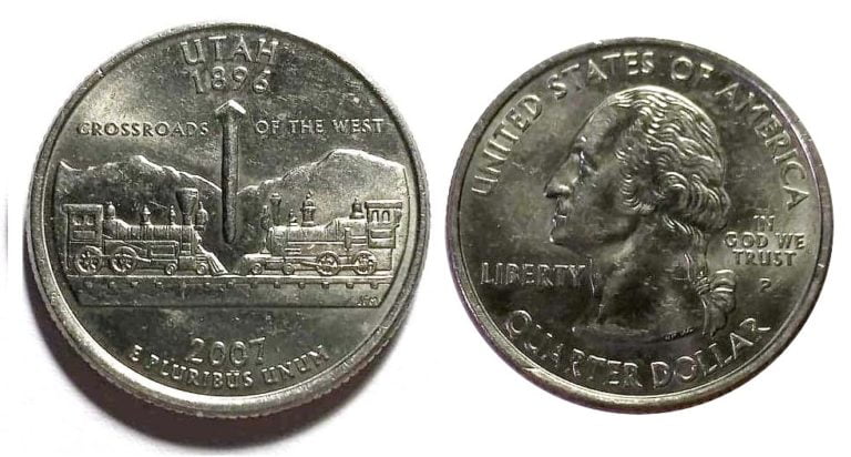 2007 p utah quarter error