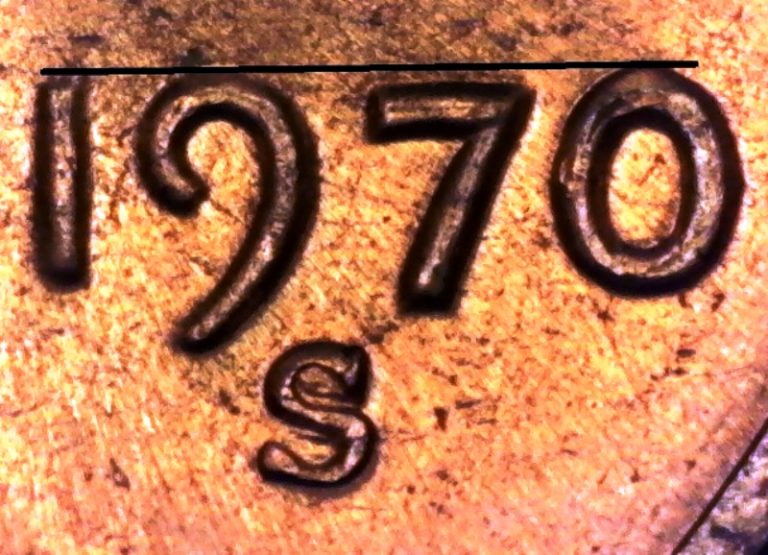 1970 large date penny value