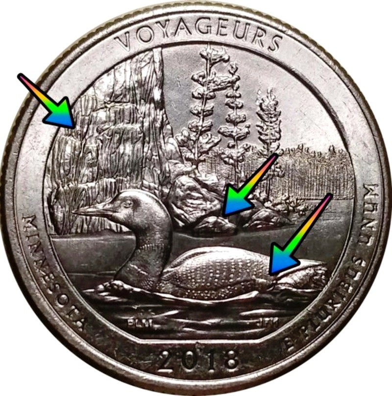 2018 Minnesota Voyageurs Quarter