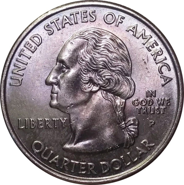 2000 p virginia quarter