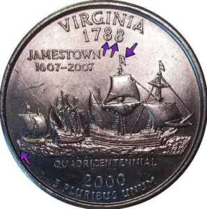 2000 Virginia quarter errors