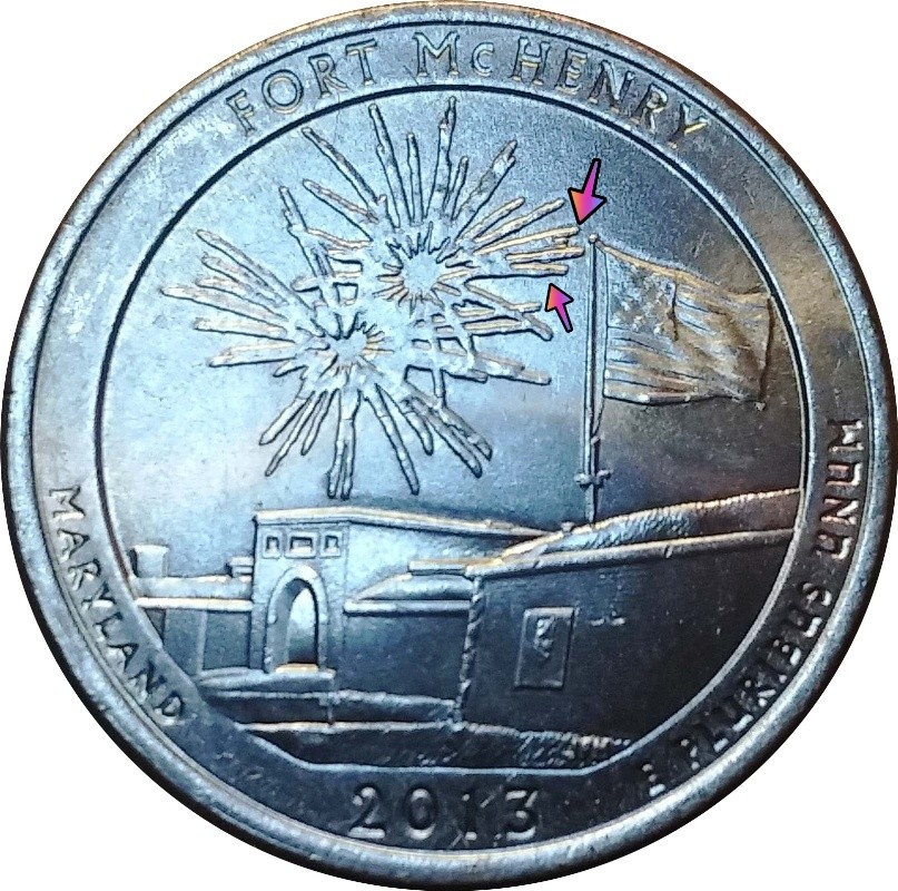 2013 Fort McHenry Maryland Quarter