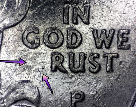 2005 Kansas Quarter Error: In God We Rust