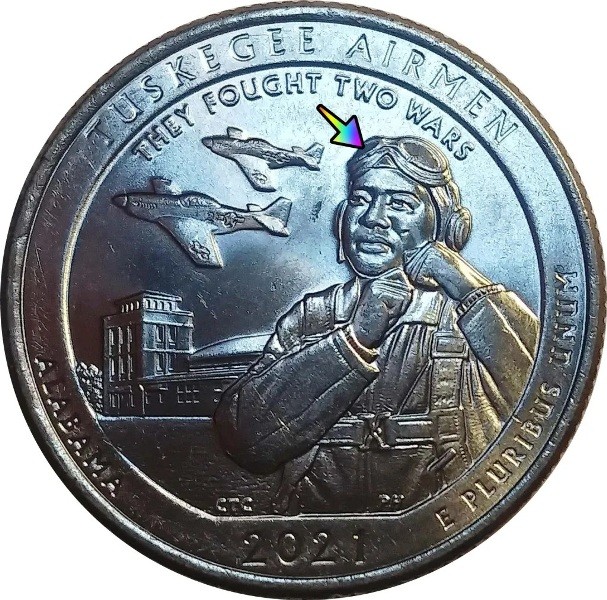 2021 Alabama Quarter Tuskegee Airmen