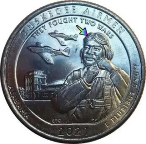 2021 Tuskegee Airmen Alabama Quarter Errors and Varieties to hunt for