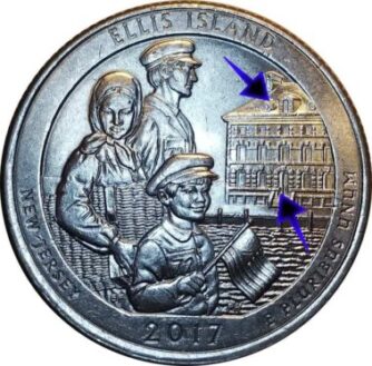 2017 Ellis Island Quarter
