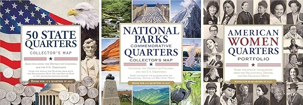 state quarter collection book