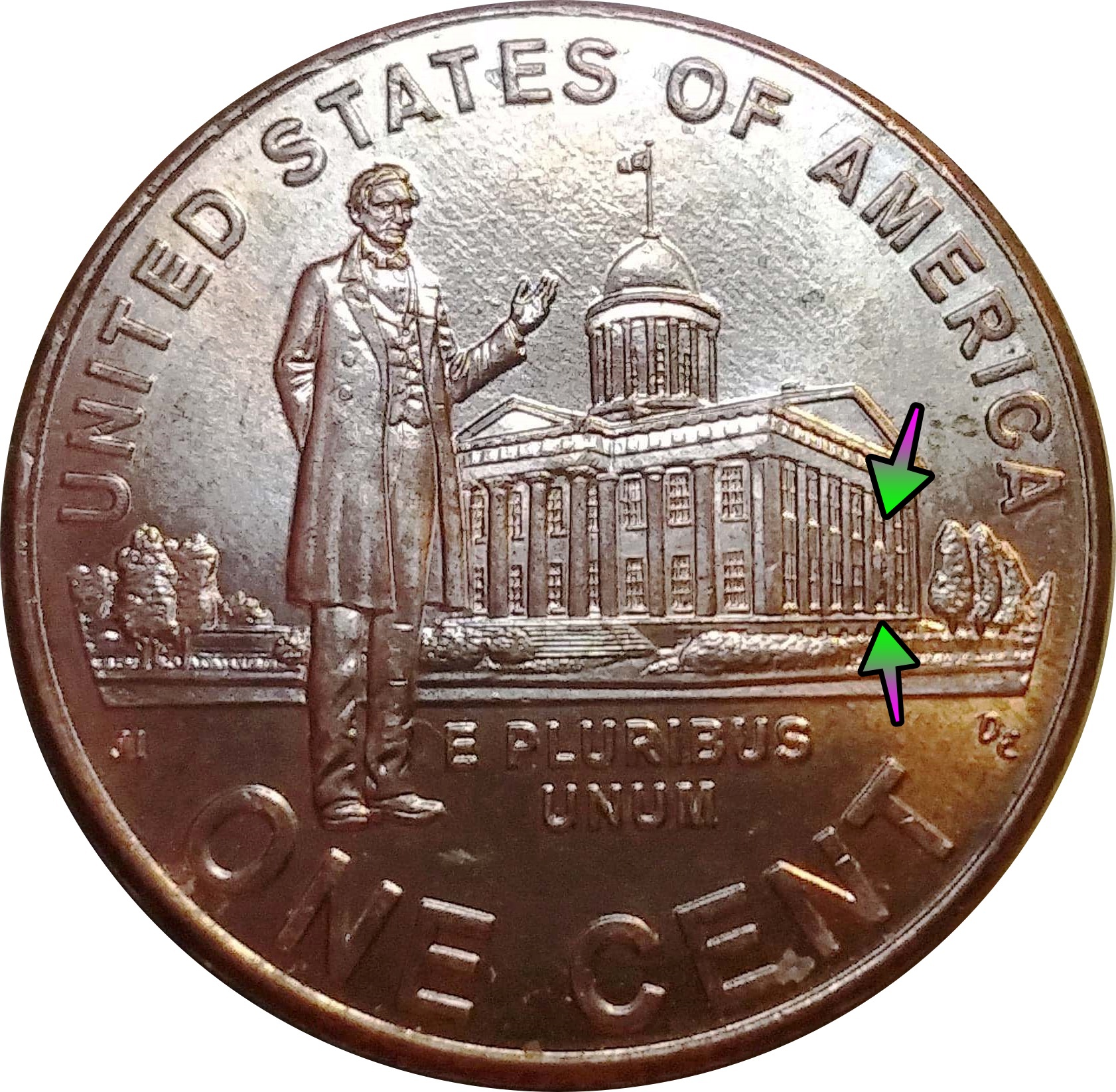 2009 D Lincoln "Presidency" Cent  Satin Finish Copper Penny 