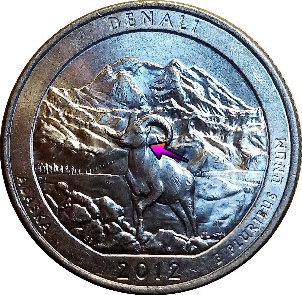 2012 Denali Alaska Quarter Errors, Varieties, & Values