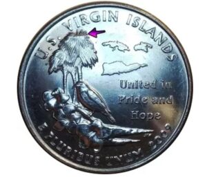 2009 US Virgin Islands quarter errors with pictures