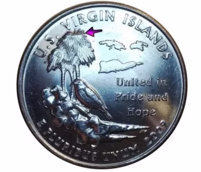 2009 US Virgin Islands quarter errors with pictures
