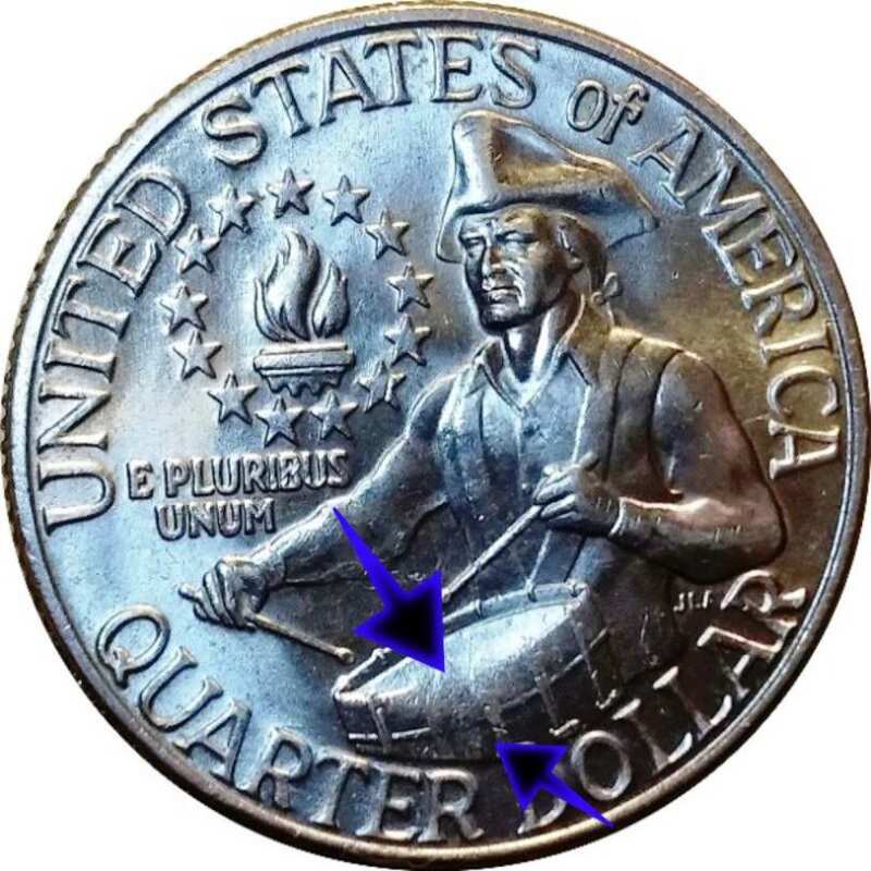 Bicentennial Quarter Errors, Varieties, and Values