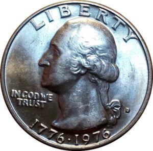 1776 and 1976 quarter