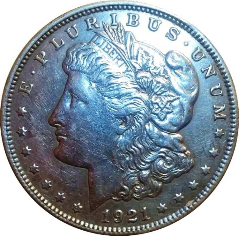 1921 morgan dollar error value