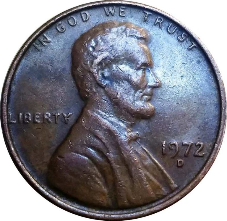 1972 pennies