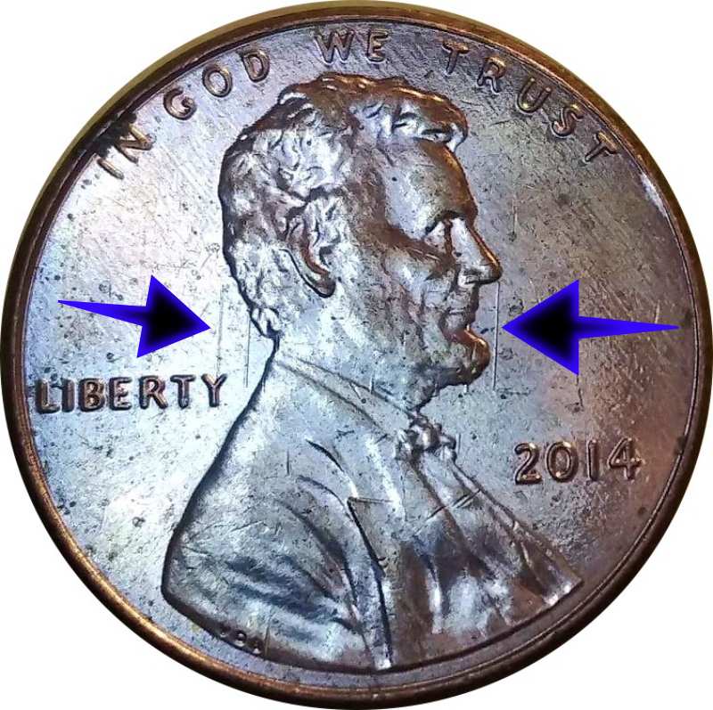 2014 Penny Errors, Varieties, and Values