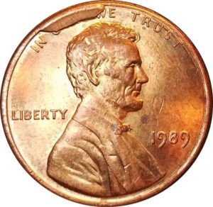 1989 penny