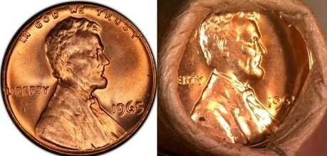 1965 pennies