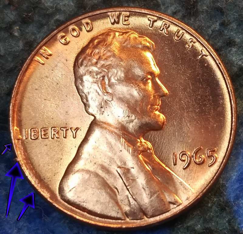 1965 Penny Errors, Varieties, & Values