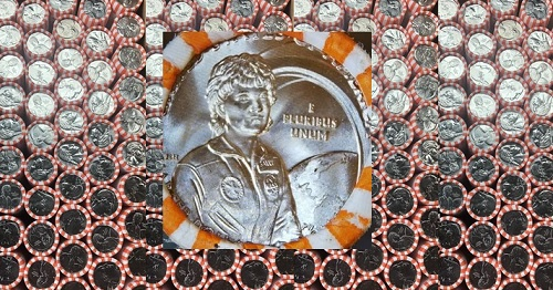 2022 dr. sally ride uncirculated quarter rolls