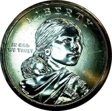 coin with sacagawea