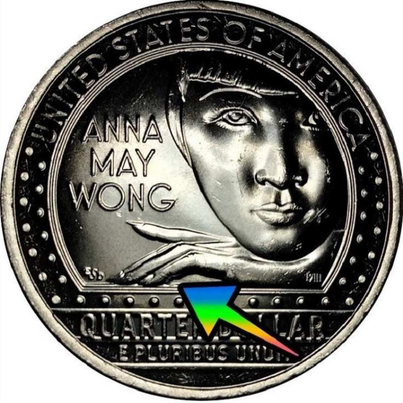 Anna May Wong Quarter Errors, Varieties, and Values