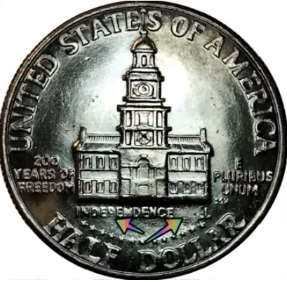 bicentennial half dollar
