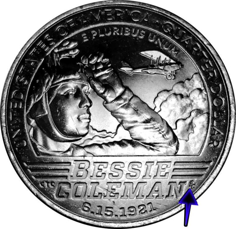 2023 p bessie coleman quarter