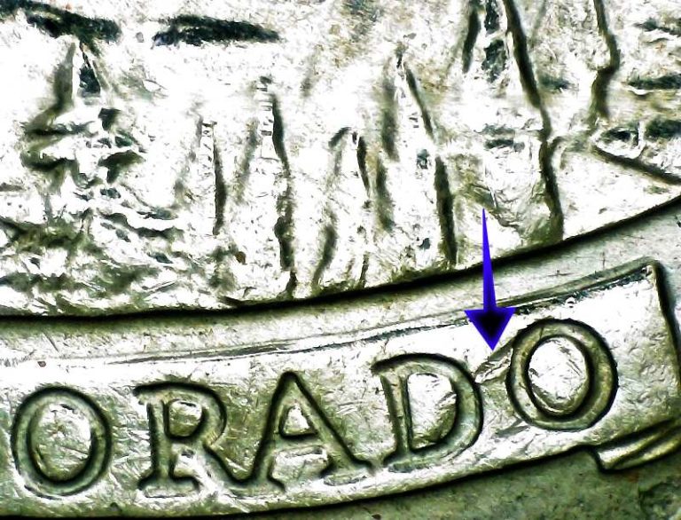 colorado quarter dig gouge