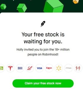 Free stock robinhood