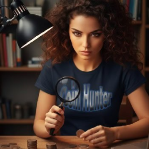 coin hunter tshirt