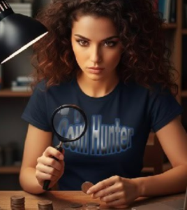 coin hunter tshirt
