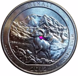 2012 Denali Alaska quarter