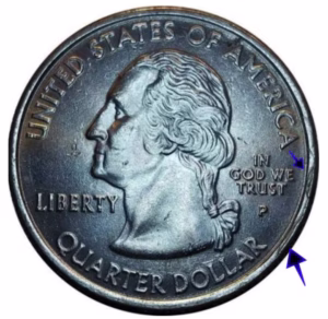2002 Indiana quarter error