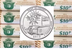 Fort McHenry Maryland quarter