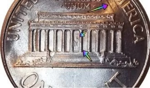 double stamped pennies