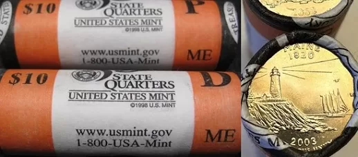 maine statehood quarters