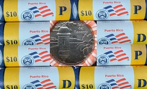 uncirculated rolls of 2009 Puerto Rico Quarters